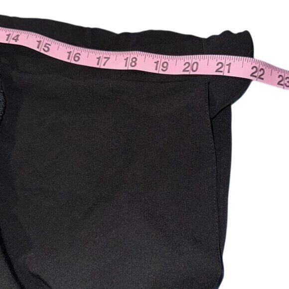 Ave By Medline Black Scrub Set L Unisex V-Neck Top & Elastic Waist Pants - Picture 11 of 15